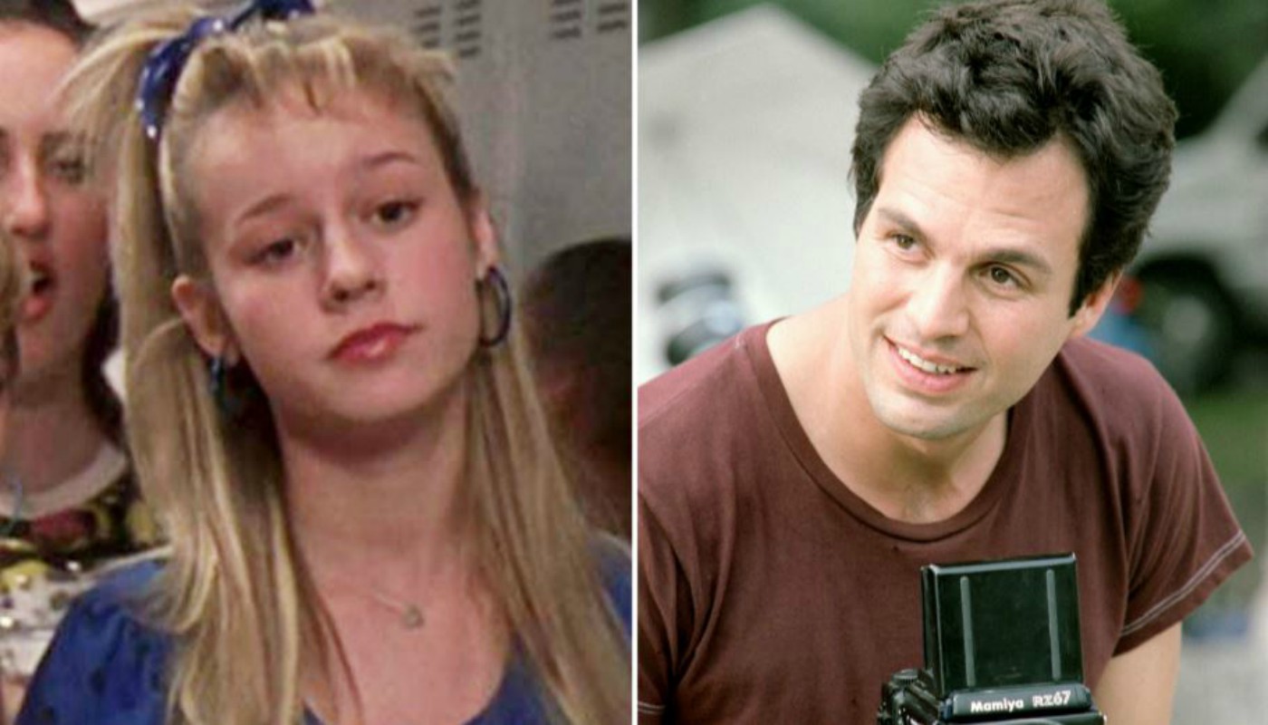 Brie Larson y Mark Ruffalo